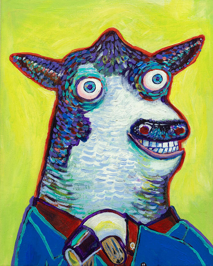 Blue Cow