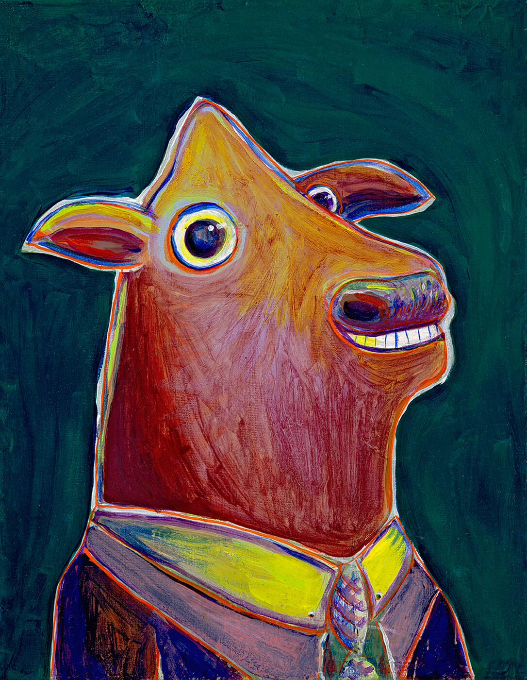 Cow With Job