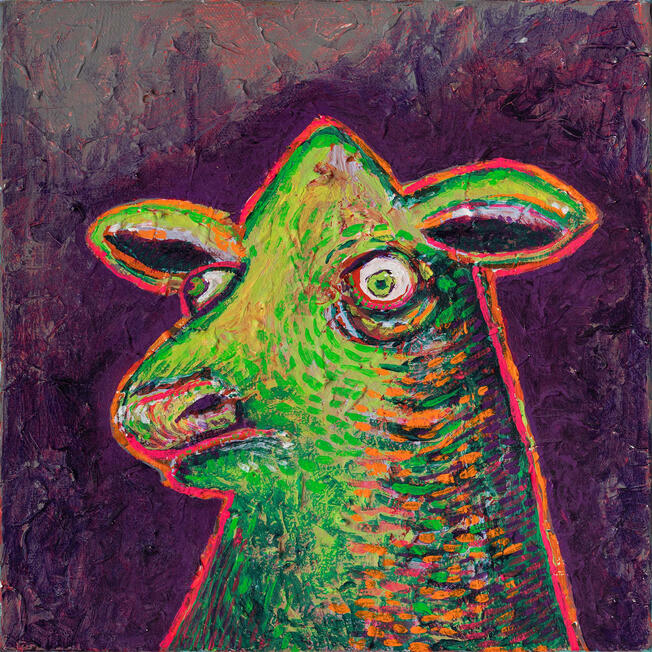 Neon Cow